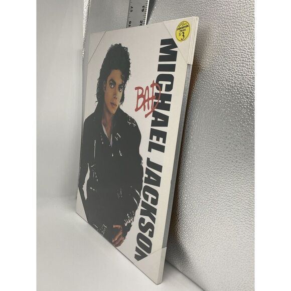 VTG Michael Jackson Print On Heavy Board 11.3 X 15.5‎ Art Rare Ready To Hang - Picture 3 of 5